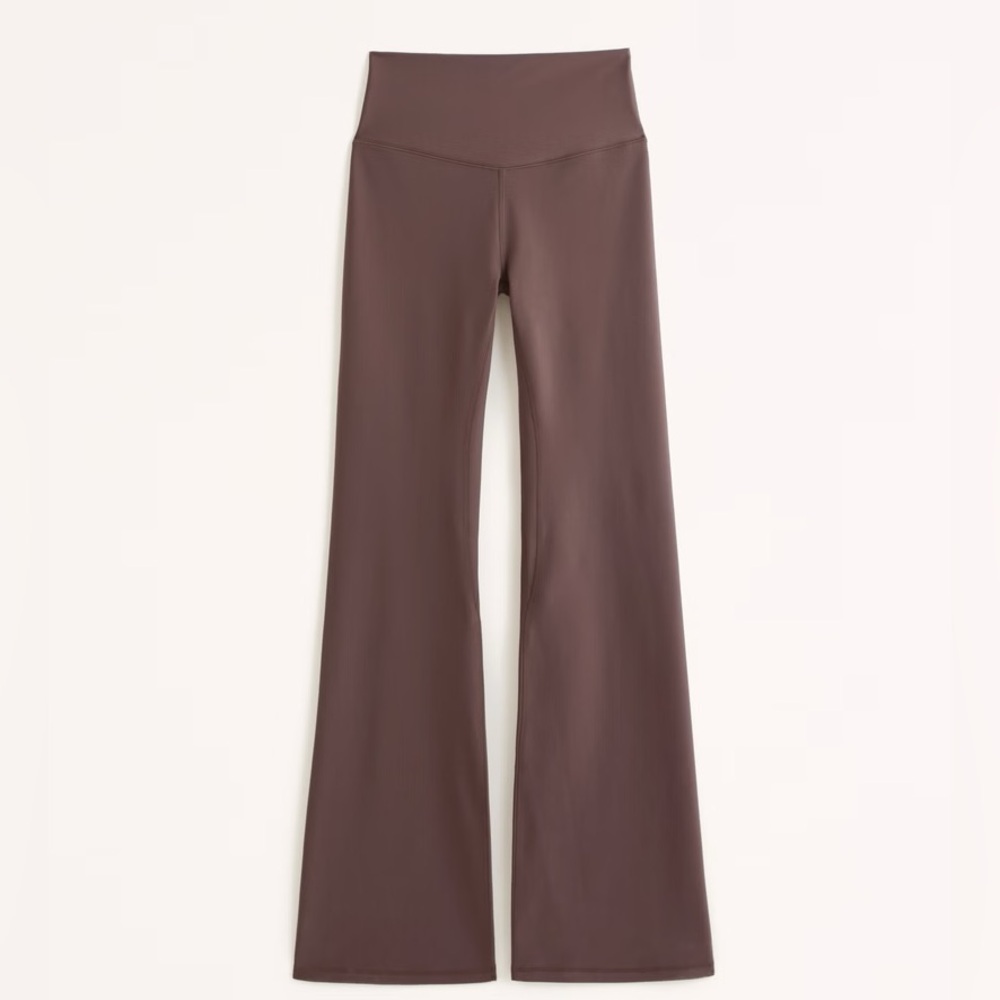 Abercrombie & Fitch Brown Flare Leggings